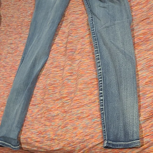 Black Daisy Billie Jegging with Gold Patch Detailing, size 9/29 - Picture 5 of 9